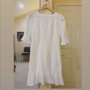 Tagged UO white spring/summer dress